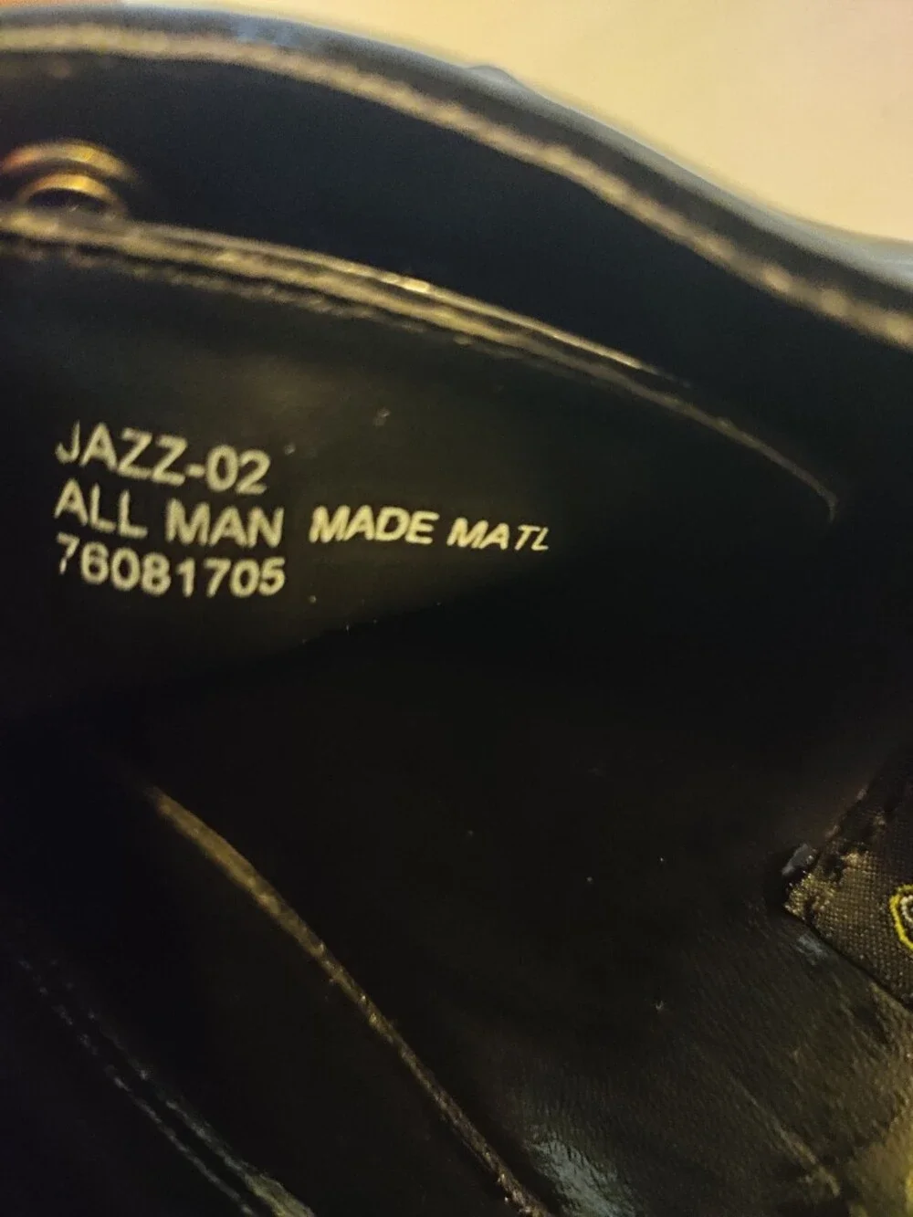 Women's Black Patent Lace-Up Platform Heels